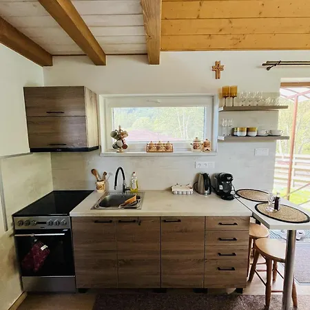 Casa de Férias Tiny House Podbieľanská Archa Podbiel