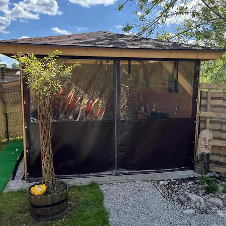 Casa de Férias Tiny House Podbieľanská Archa Podbiel